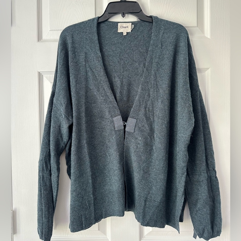 Charli Wool/ Cashmere Blend Cardigan Sz M